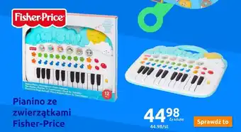 Action Pianino ze zwierzątkami Fisher-Price oferta