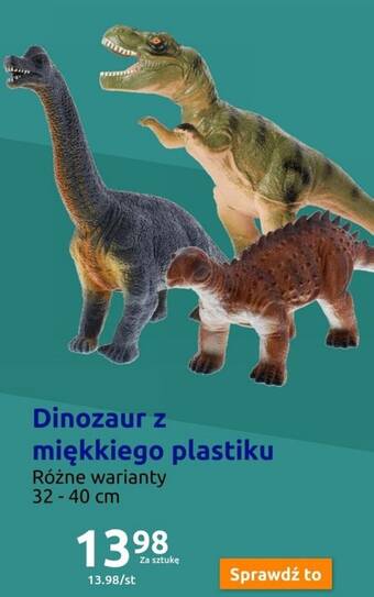 Action Dinozaur z miękkiego plastiku oferta