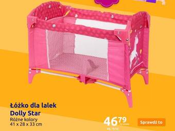 Action Łóżko dla lalek Dolly Star oferta
