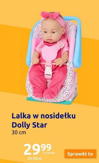 Action Lalka w nosidełku Dolly Star oferta