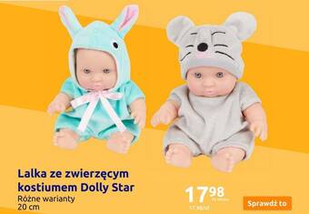 Action Lalka ze zwierzęcym kostiumem Dolly Star oferta