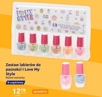 Action Zestaw lakierów do paznokci I Love My Style oferta