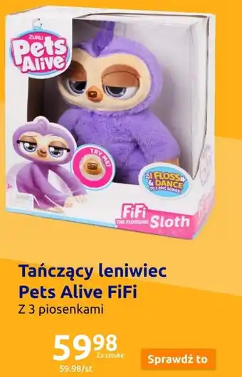 Action Tańczący leniwiec Pets Alive FiFi oferta