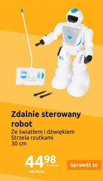 Action Zdalnie sterowany robot oferta