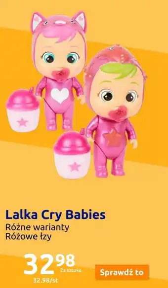 Action Lalka Cry Babies oferta