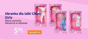 Action Ubranka dla lalki Chloe Girlz oferta