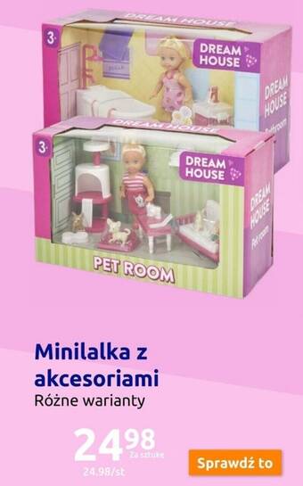 Action Minilalka z akcesoriami oferta