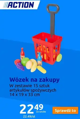 Action Wózek na zakupy oferta