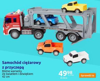 Action Samochód ciężarowy z przyczepą oferta