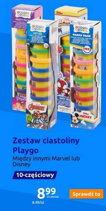 Action Zestaw ciastoliny Playgo oferta
