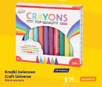 Action Kredki świecowe Craft Universe oferta
