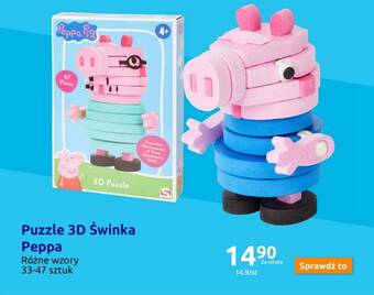 Action Puzzle 3D Świnka Peppa oferta