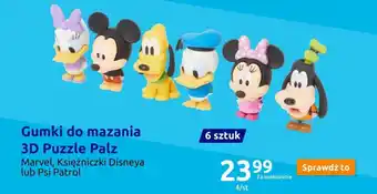Action Gumki do mazania 3D Puzzle Palz oferta