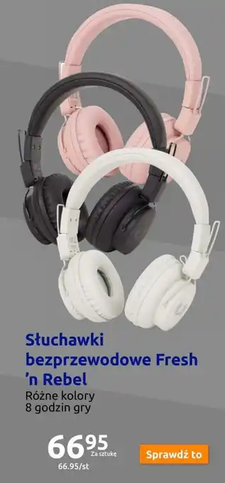Action Słuchawki bezprzewodowe Fresh 'n Rebel oferta