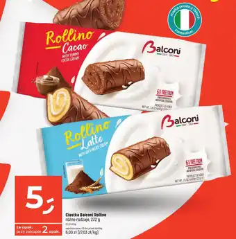 Dealz Ciastka Balconi Rollino 222 g oferta