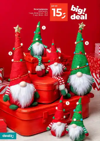 Dealz Skrzat świąteczny oferta