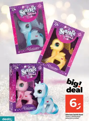 Dealz Jednorożec Sparkle Squad oferta