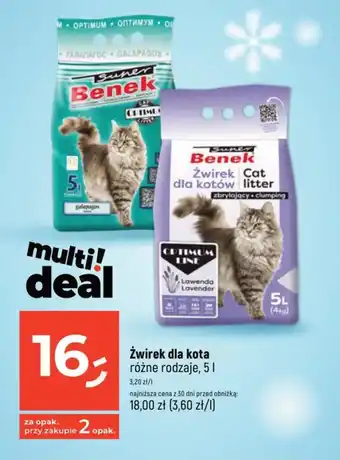 Dealz Żwirek dla kota 5 L oferta