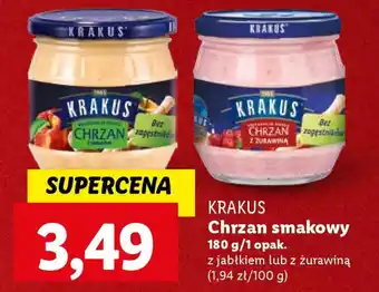 Lidl KRAKUS Chrzan smakowy 180 g oferta