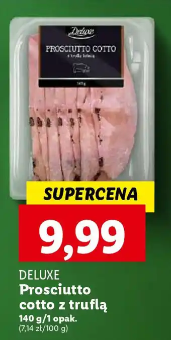 Lidl DELUXE Prosciutto cotto z truflą 140 g oferta