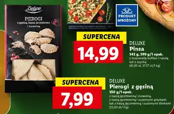 Lidl DELUXE Pierogi z gęsiną 350 g oferta