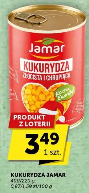 Groszek KUKURYDZA JAMAR 400/220 g oferta