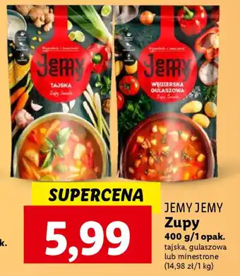 Lidl JEMY JEMY Zupy 400 g oferta