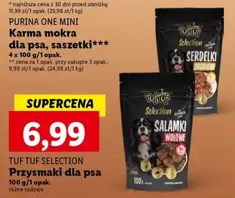 Lidl TUF TUF SELECTION Przysmaki dla psa 100 g oferta