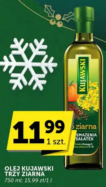 Groszek OLEJ KUJAWSKI TRZY ZIARNA 750 ml oferta