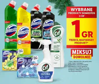 WYBRANE PRODUKTY DOMESTOS I CIF