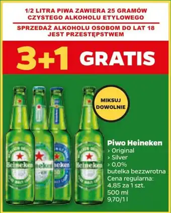 Netto Piwo Heineken 500 ml oferta