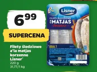 Netto Filety śledziowe a'la matjas korzenne Lisner 220 g oferta