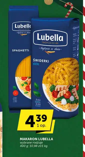 Groszek MAKARON LUBELLA wybrane rodzaje 400 g oferta