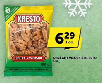 Groszek ORZECHY WŁOSKIE KRESTO 100 g oferta