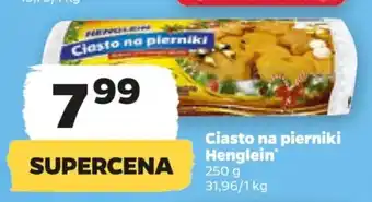 Netto Ciasto na pierniki Henglein 250 g oferta