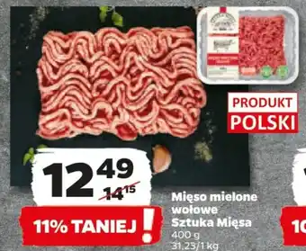Netto Mięso mielone wołowe Sztuka Mięsa 400 g oferta