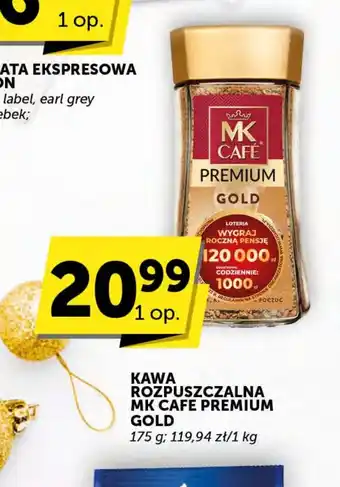 Groszek KAWA ROZPUSZCZALNA MK CAFE PREMIUM GOLD 175g oferta