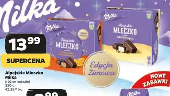 Netto Alpejskie Mleczko Milka 330 g oferta
