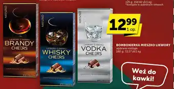 Groszek BOMBONIERKA MIESZKO LIKWORY wybrane rodzaje 180 g oferta