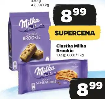 Netto Ciastka Milka Brookie 132 g oferta