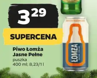 Netto Piwo Łomża Jasne Pełne 400 ml oferta