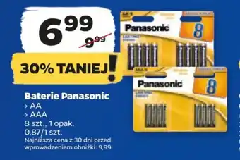 Netto Baterie Panasonic 8 szt. oferta