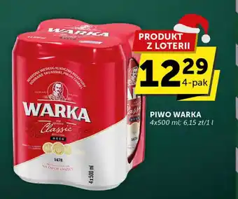 Groszek PIWO WARKA 4x500 ml oferta