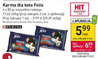 Stokrotka Karma dla kota Felix 4x85g oferta