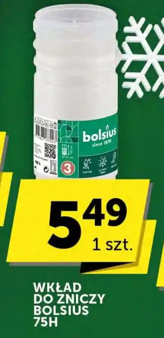 Groszek WKŁAD DO ZNICZY BOLSIUS 75H oferta