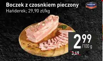 Stokrotka Boczek z czosnkiem pieczony Hańderek 100g oferta