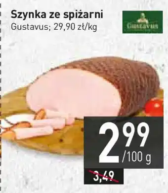 Stokrotka Szynka ze spiżarni Gustavus 100g oferta