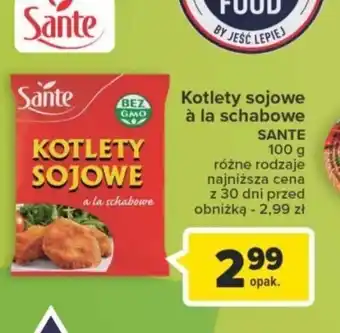 Carrefour Market Kotlety sojowe à la schabowe SANTE 100g oferta