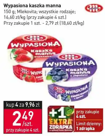 Stokrotka Mlekovita Wypasiona kaszka manna 150 g oferta