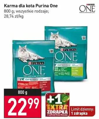 Stokrotka Karma dla kota Purina One 800 g oferta